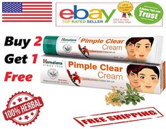 PIMPLE CLEAR CREAM 20GM HIMALAYA WITH LONG EXPIRY & FREE SHIPPING