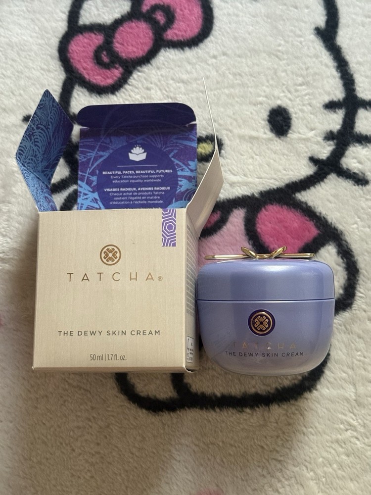 Tatcha The Dewy Skin Cream Hydrating & Firming Moisturizer NEW IN BOX 50 mL
