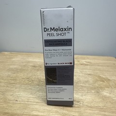 Dr.Melaxin Black Rice Exfoliating Ampoule 80ml | Smooth Skin & Blackhead Care