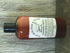 LOTION Goats Milk Scented Body 8 oz Paraben Free Moisturizing LILAC STRONG!