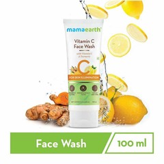 Mamaearth Vitamin C Face Wash with Vitamin C and Turmeric – 100 ml y077