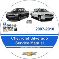 Chevrolet Silverado 1500 2007 2008 2009 2010 Factory Service Repair Manual