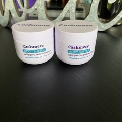Cashmere Whipped Marshmallow Body Butter w/ Argan Oil 150 mL (2 Jars)