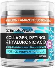 Anti-Aging Face Moisturizer with Retinol, 1.7 Fl Oz (Pack of 1), White