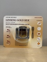 2.5 OZ Nature Republic Ginseng Gold Silk Watery Moisturizing & Nourishing Cream