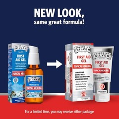 LARGE Sovereign Silver First Aid Gel [Topical Use] 2 fl. oz. / 59mL