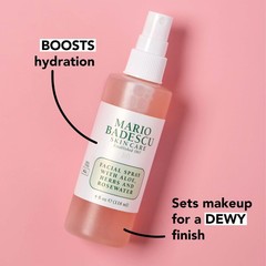 Mario Badescu Facial Spray with Aloe, Herbs and Rose 12 Fl Oz (Pack of 1)