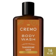Body Wash 16 Fl Oz Tangerine Sage Rich Lathering Men Cremo Notes