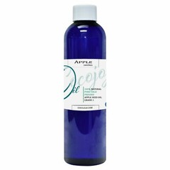 Apple oil 100% pure 8 oz unrefined cold pressed natural for skin hair non-gmo