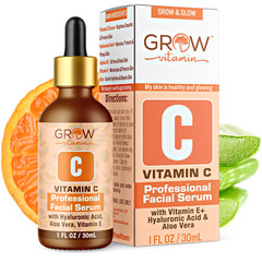 Grow Vitamin Multi Correxion Revive Glow Vitamin C Serum With ALOE VERA – 1 oz