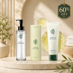 3PC Korean icd Beauty Face Cleanser Set freeshipping