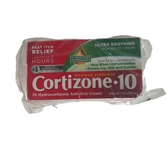 Cortizone-10 Ultra Soothing Itch Relief Cream 1 oz 4 Pack New Exp 12/2027