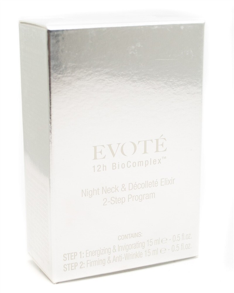 Evote 12th Biocomplex Night Neck & Decollete Elixer 2-Step Program: Step 1 E…