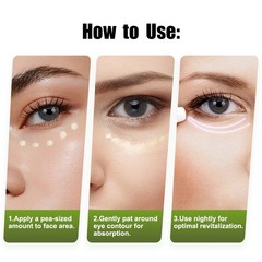 3 Pack Retinol Eye Cream High-Performance Shot Booster Tightening Vita-A Cream