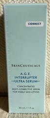SkinCeuticals A.G.E. Interrupter Ultra Serum 1 Oz Full Size New Sealed