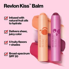 Revlon Kiss Hydrating Lip Balm, SPF 20, Tropical Coconut, 0.09 oz