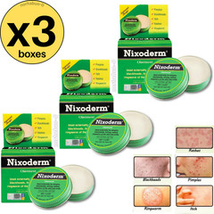 3x Nixoderm Ointment 17.7g for Skin Problems Itch Rash Ringworm Pimple Blackhead