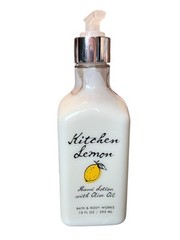 Bath & Body Works Kitchen Lemon Hand Lotion With Olive Oil 10 Oz. Rare