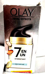 OLAY TOTAL EFFECT 7-in-One Moisturizer-Fragrance Free 1.7 FL OZ-Anti-Aging