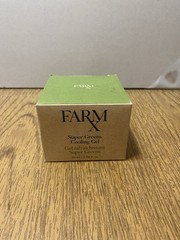 FarmX Super Greens Cooling Gel. 3.04 Fl. Oz. New In Box.