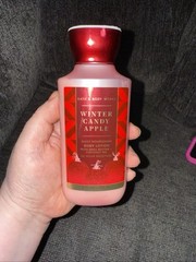 Bath & Body Works WINTER CANDY APPLE Body Lotion 8 FL OZ NEW