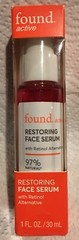Found. Active Restoring Face Serum With Retinol Alternative 1 oz