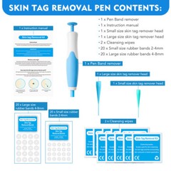 2-8 mm Micro Auto TagBand Skin Tag Remover Device for Small to Medium Skin Tags
