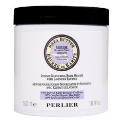 Perlier Shea Butter Body Mousse 16.9 fl oz 500 ml Lavender New Sealed