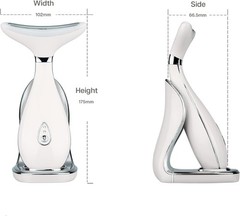 Neck Face Massager, Face Sculpting Tool, Skin Rejuvenation Device with Therma…