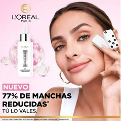 Sérum facial L&rsquo;Oréal Paris Glycolic Bright antimanchas ácido glicólico, niacinam
