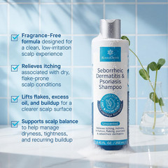 Seborrheic Dermatitis & Psoriasis Shampoo – Medicated Dandruff