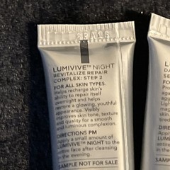 Skinmedica Lumivive System Day & Night .25 oz 7.1 g each Travel Size NEW