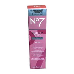 No7 Restore & Renew Face & Neck Multi Action Serum 1.69 fl oz / 50ml