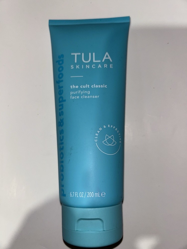 TULA Skincare Cult Classic Gel Face Cleanser Makeup Remover Turmeric 6.7oz