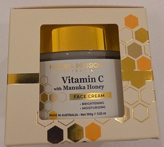 Natural Infusion Australia Vitamin C + Manuka Honey Face Cream 3.52oz