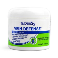 4 oz Vein Defense Cream with Arnica & MSM – Smoothens Spider Veins & Circles