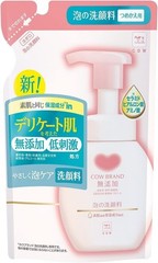 COW BRAND FACIAL WASH FOAM FRAGRANCE&ALCOHOL&COLORANT-FREE MADE IN JAPAN ASIAN