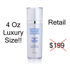 Dr. Denese HydroShield Ultra Moisturizing Face Serum 4 oz Luxury Size! **NIB**