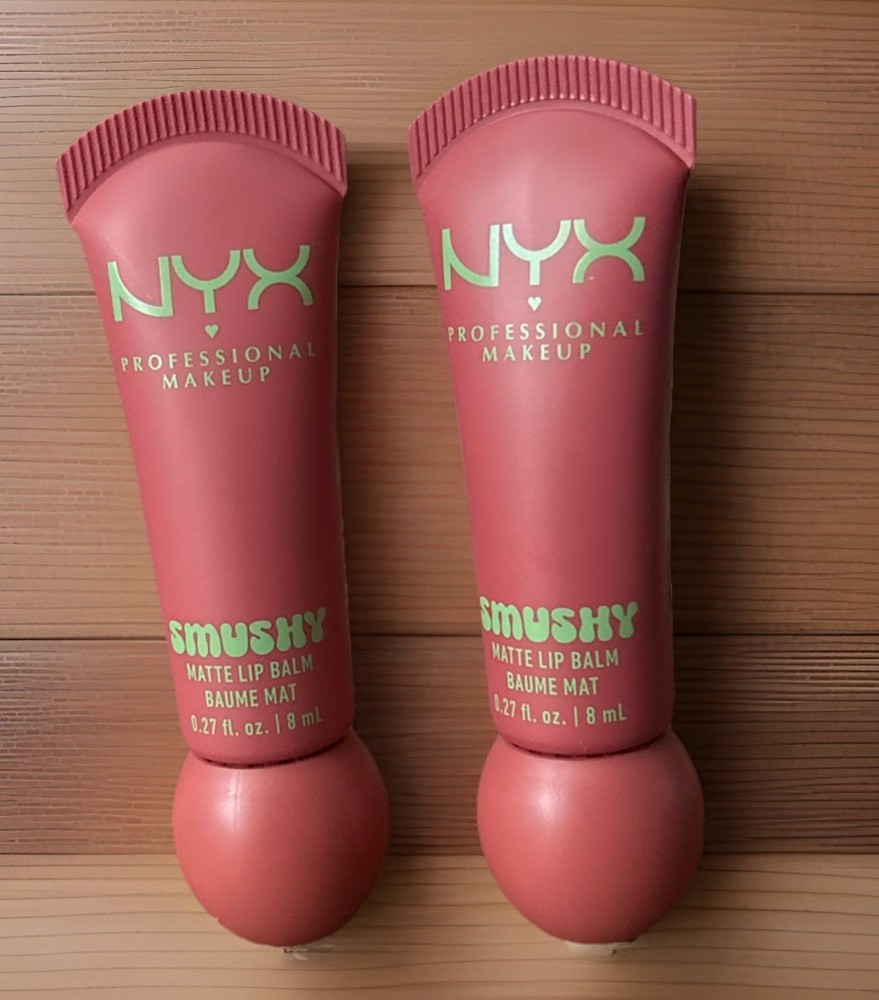 NYX Smushy Matte Lip Balm SNUGGLE SZN (SMBO5) 0.27 fl oz ea. Lot of 2!
