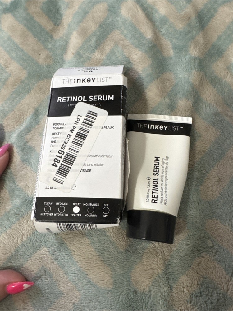 The Inkey List Retinol Serum 30Ml Anti Aging Skin Renewal For All Skin Types