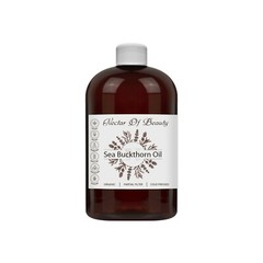 Sea buckthorn seed oil organic 100% pure unrefined partial filter non gmo 8 oz