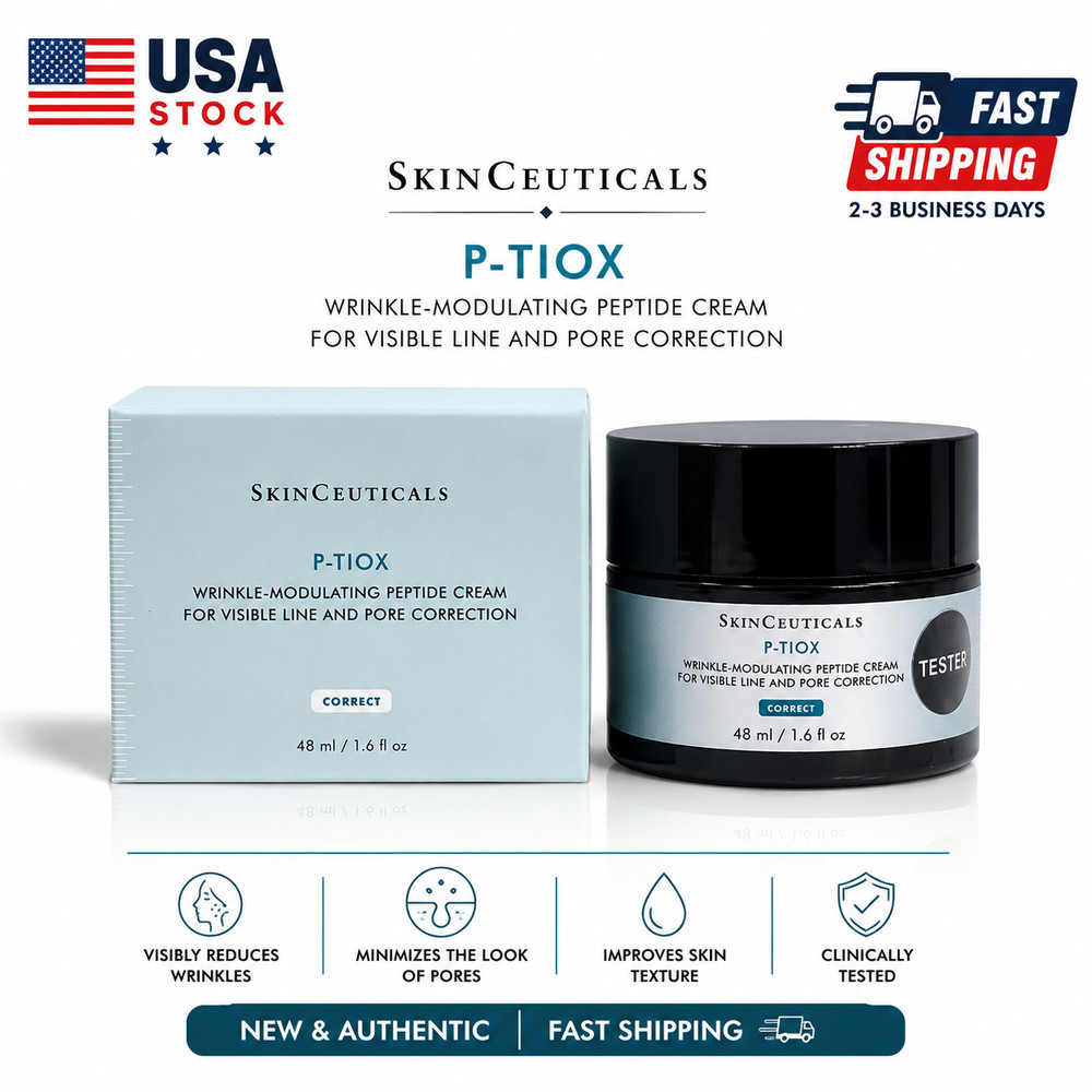 NEW SkinCeuticals P-TIOX Wrinkle Modulating Peptide Cream 48mL 1.6oz Fast Ship