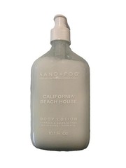 Sand + Fog California Beach House Body Lotion Glass bottle10.1 oz