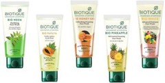 Biotique Papaya, Honey, Advance Fairness, Pineapple, Neem Face Wash for All Skin