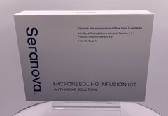 Seranova Microneedling Infusion Kit Anti-Aging 24K Gold 2 Devices + 2 Serums