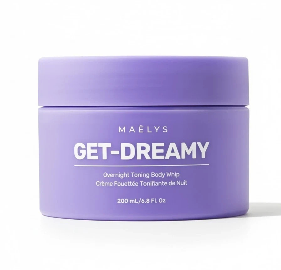 PACK OF 2 – MAELYS GET DREAMY Overnight Toning Body Whip – 6.8 oz / 200 ml Each