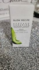 GLOW RECIPE AVOCADO CERAMIDE RECOVERY SERUM 1 fl oz / 30 ml NWOB