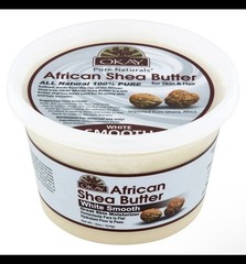 OKAY Pure Naturals African Shea Butter White Smooth – 13 oz / 384 ml
