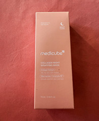 medicube Collagen Night Wrapping Face Mask Hydrating 2.53 fl oz Exp 05/07/28