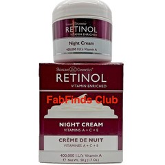 Skincare Cosmetics Retinol Night Cream Vitamin A+C+E 1.7oz